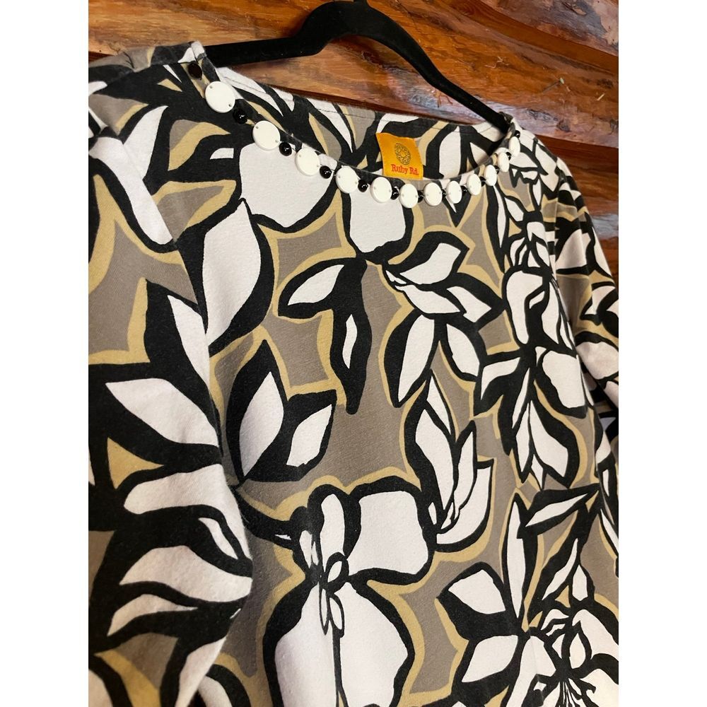 Ruby Rd. Blouse Size‎ Medium - Picture 2 of 4